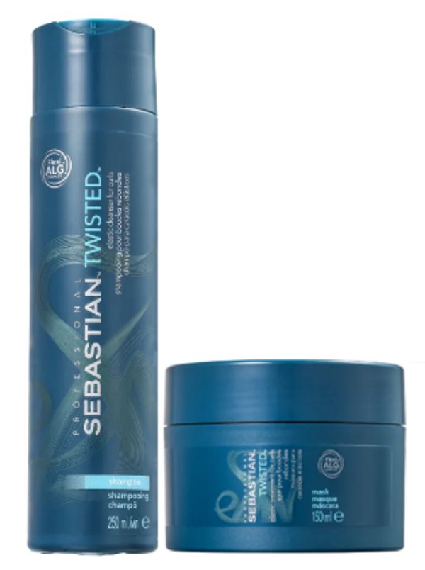 Sebastian Twisted Curls Shampoo 250ml + Máscara 150ml