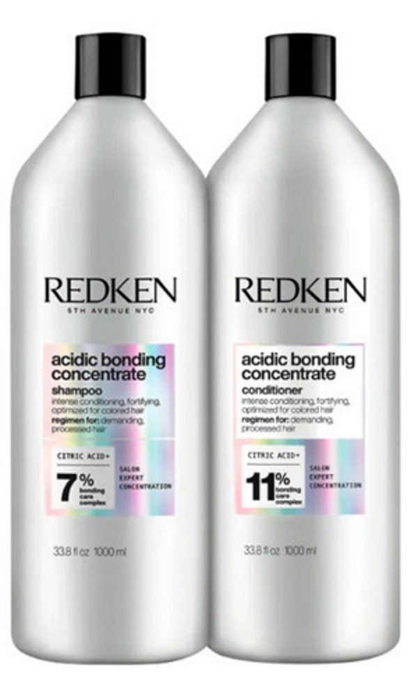 Kit Redken Acidic Bonding Shampoo+ Condicionador 1L