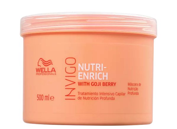 Kit Wella Máscara Nutri-enrich + Máscara Color Brilliance Gd