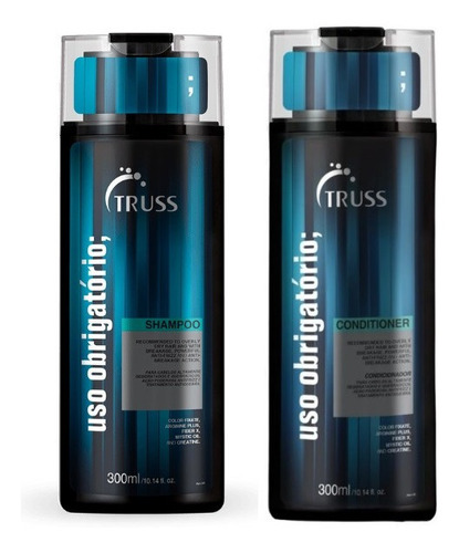 Kit Truss Uso Obrigatório Shampoo 300ml+ Condicionador 300ml