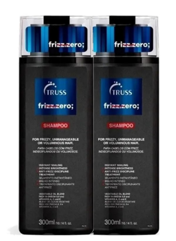 Kit Truss Frizz Zero Shampoo 300ml+ Condicionador 300ml