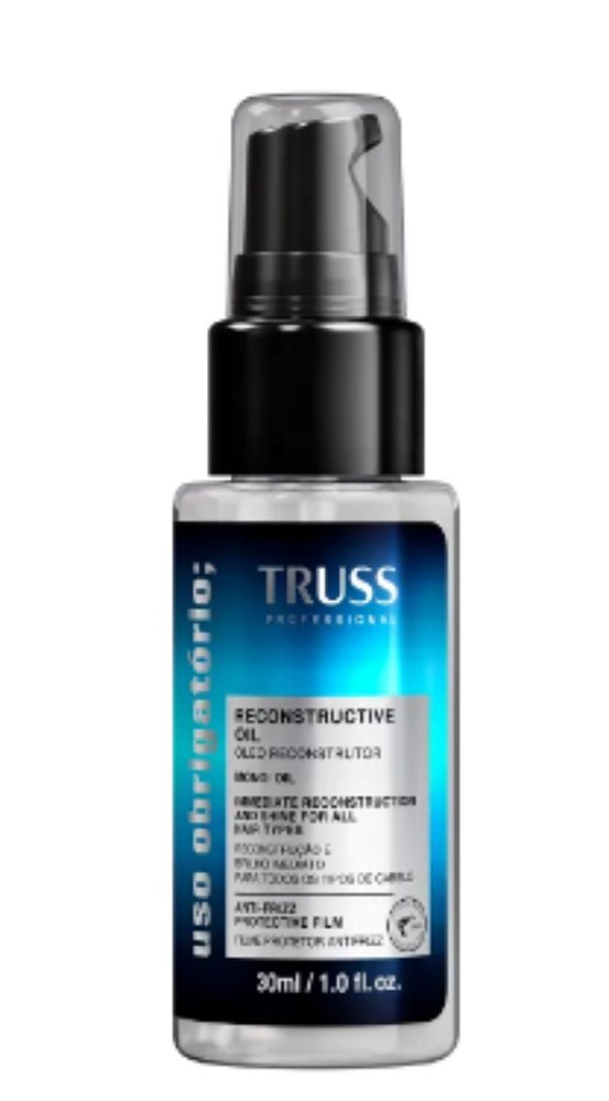 Truss Uso Obrigatório Óleo Capilar Reconstrutor 30ml