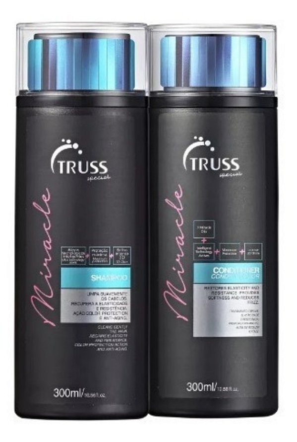 Kit Truss Miracle Shampoo 300mls + Condicionador 300mls