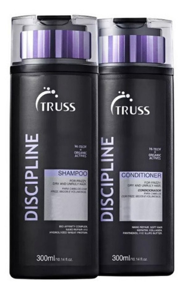 Kit Truss Discipline Shampoo 300mls+ Condicionador 300mls