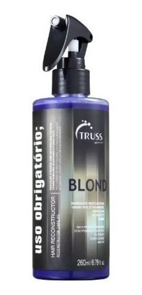 Truss Uso Obrigatório Blond - Reconstrutor Capilar 260mls