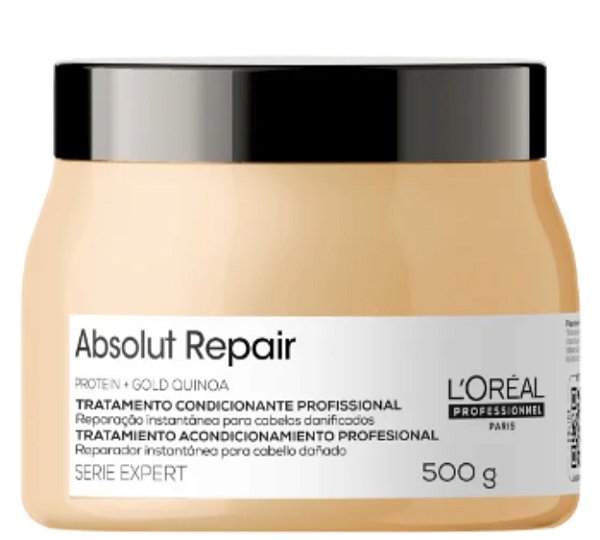 Loréal Absolut Repair Gold Quinoa Máscara Grossos 500g