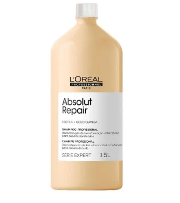 Loréal Absolut Repair Gold Quinoa Shampoo 1,5L
