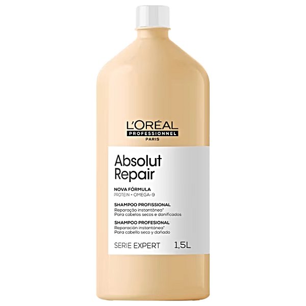 Loréal Absolut Repair Gold Quinoa Shampoo 1,5L