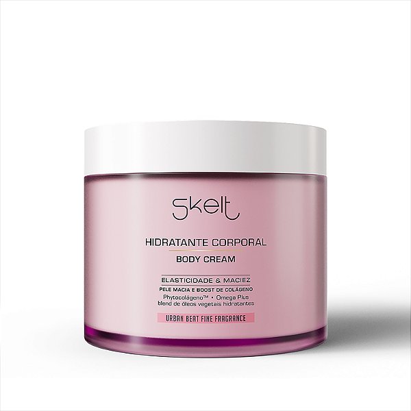 Skelt Body Cream Urban Beat Hidratante Corporal 200g