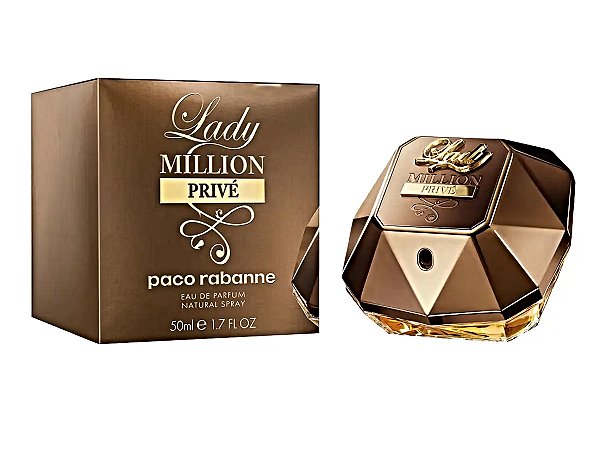 Paco Rabbane Lady Million Privé Feminino EAU de Parfum- Perfume Feminino 50ml