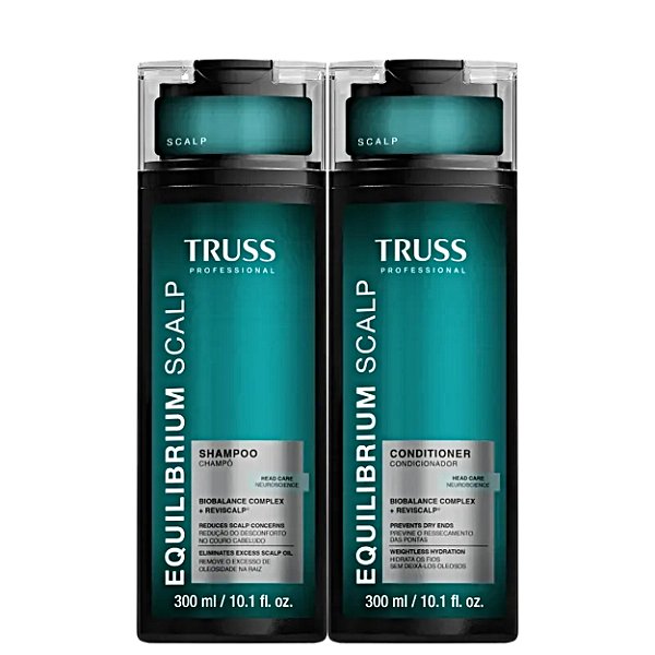 Kit Truss Equilibrium Scalp Shampoo+ Condicionador 300mls