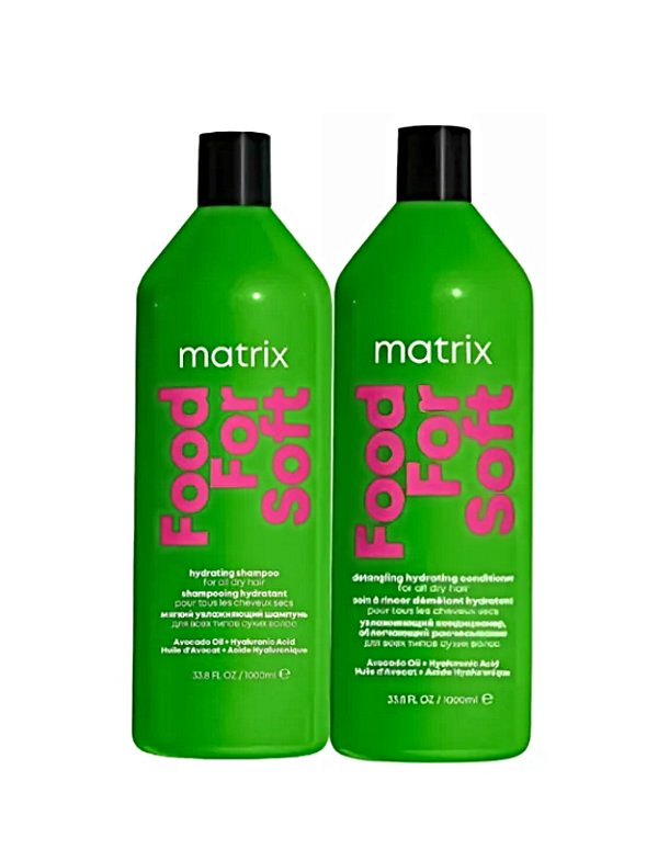 Kit Matrix Food For Soft Shampoo+ Condicionador 1L
