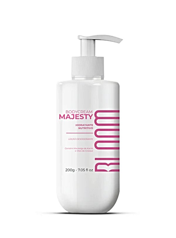 Bloom Body Cream Majesty- Loção Desodorante Hidratante 200g