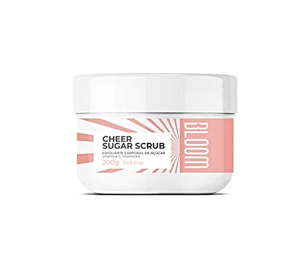 Bloom Cheer Sugar Scrub Esfoliante Corporal de Açúcar 200g