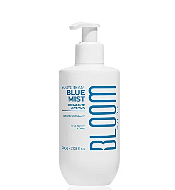 Bloom Blue Mist Body Cream Loção Desodorante Hidratante 200g