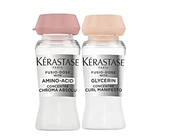 Kit Kérastase Ampola Chroma Absolu Amino Acid + Curl Manifesto Glycerin 12ml