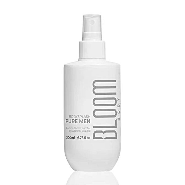 Bloom Pure Man Body Splash- Desodorante Colônia 200ml