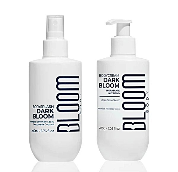 Kit Bloom Dark Bloom Body Splash 200ml+ Body Cream 200g