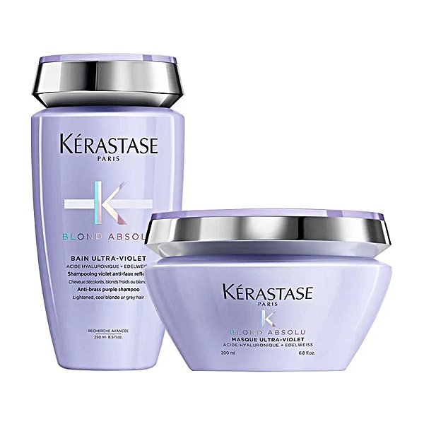 Kit Kérastase Blond Absolu Ultra Violet Shampoo+ Máscara pq