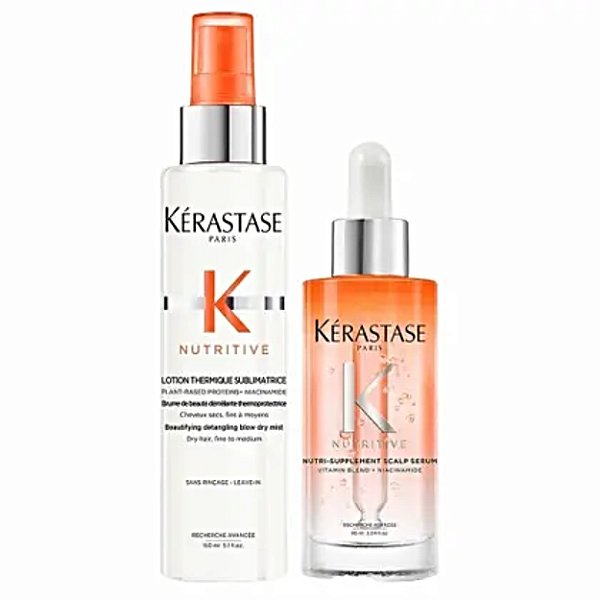 Kit Kérastase Nutritive Lotion Thermique Leavein+ Sérum 90ml