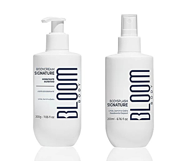 Kit Bloom Signature Body Splash 200ml+ Body Cream 200g