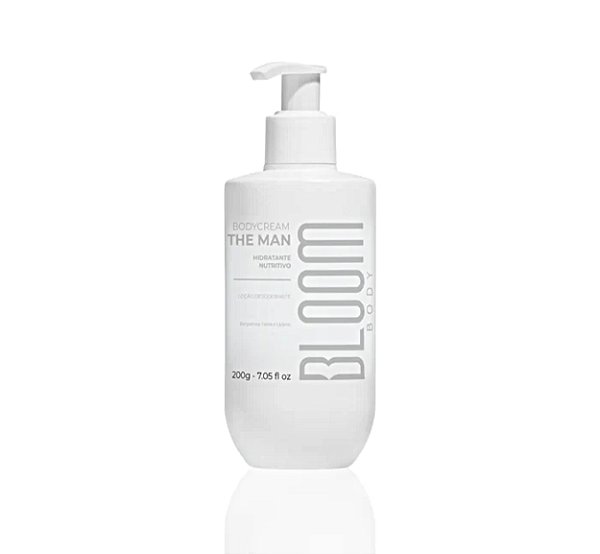 Bloom The Man Body Cream - Loção Desodorante Corporal 200ml