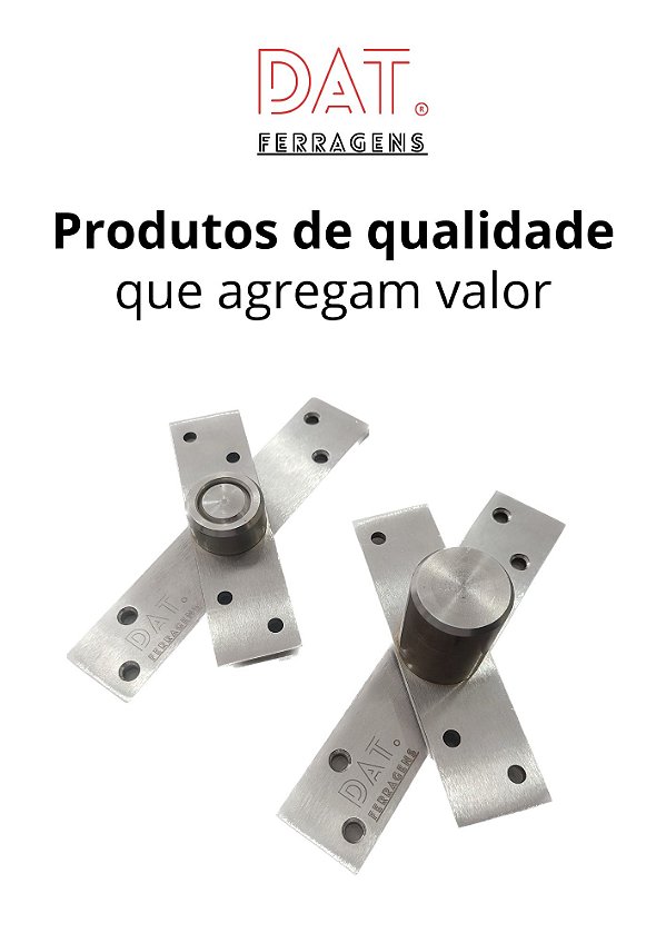 PIVOTANTE PARA PORTAS DE ATÉ 970KG