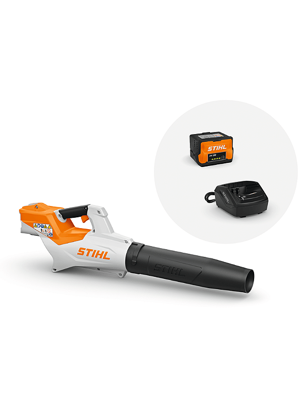 SOPRADOR A BATERIA STIHL BGA 50 COM BATERIA AK20 E CARREGADOR
