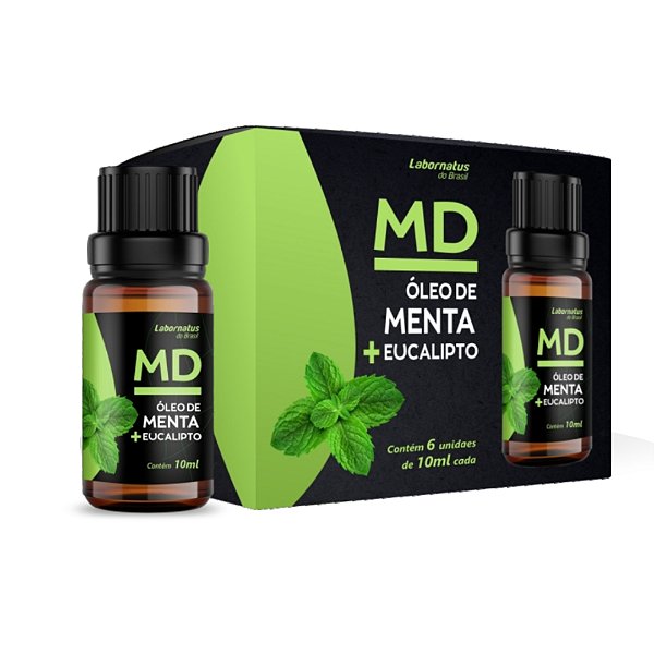 OLÉO DE MENTA - MD MENTA E EUCALIPTO
