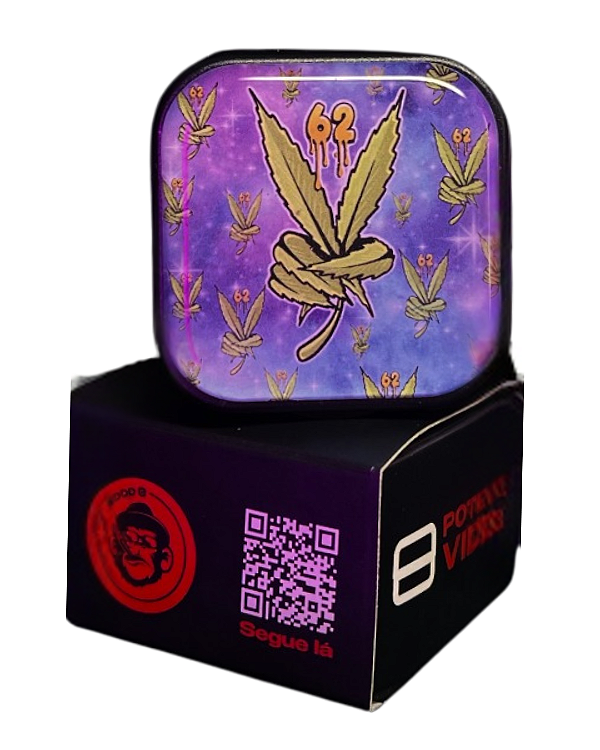 Slick de Vidro Flower 62éoddd