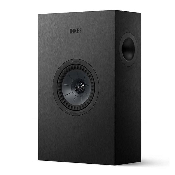 Caixa de Som Acústica Kef Q4 Meta On-Wall Satin Black 2 Vias