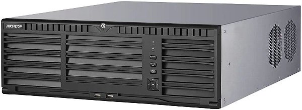 Gravador NVR Hikvision CCTV DS-96128NI-I16 128 Canais 4k