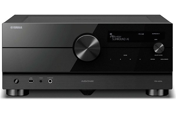 Receiver Yamaha RX-A6A 9.2 Canais BL/P 110 Volts 60 Hertz