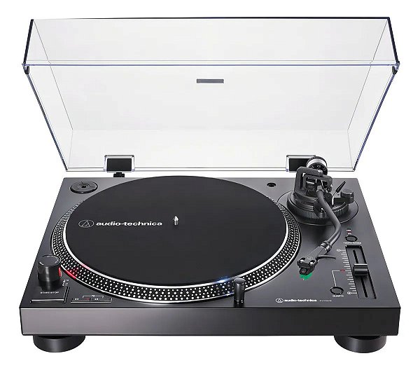 Toca Disco Audio Technica AT-LP120XUSB Preto