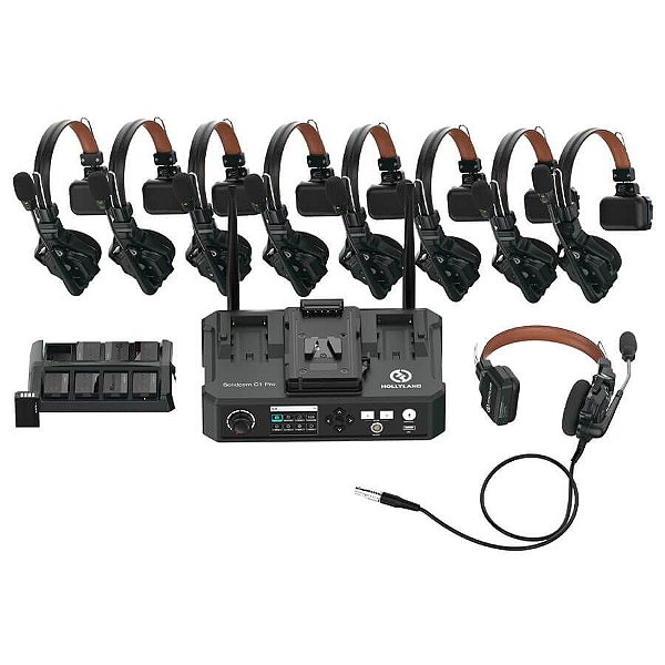 Sistema de Intercomunicação Hollyland Solidcom C1-8S PRO HUB