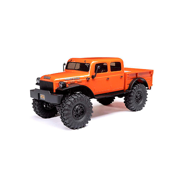 Automodelo Axial SCX24 Dodge Power Wagon 4WD 1/24 Laranja