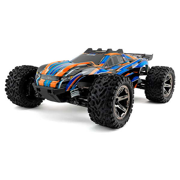 Automodelo Traxxas Rustler VXL 1/10 4WD Laranja