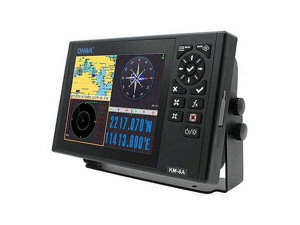 Gps Maritimo Onwa Km-8A - Mapas Do Brasil - Transponder