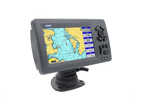 GPS 7" c/ AIS Classe B+ Transmite e Recebe Onwa KP-39A