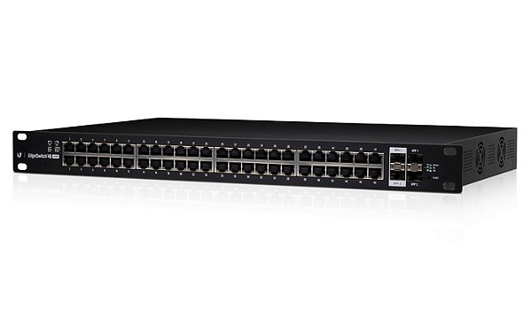 Switch Ubiquiti Es-48-500W 48Port Giga Rj45 2Sfp 2Sfp+ 10Gb Edgeswitch