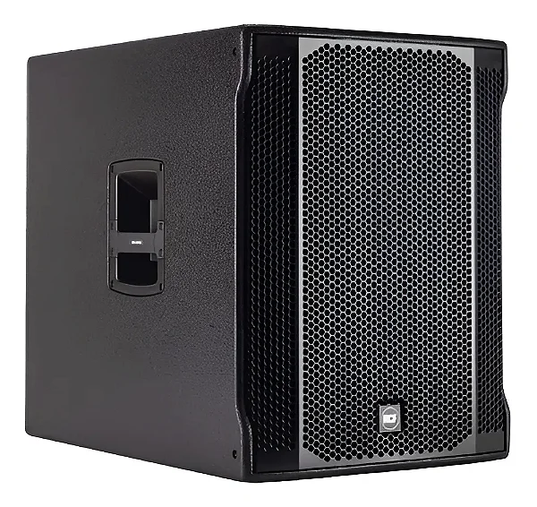 RCF Subwoofer Ativo SUB 708-AS II 700W Preto Som Profissional