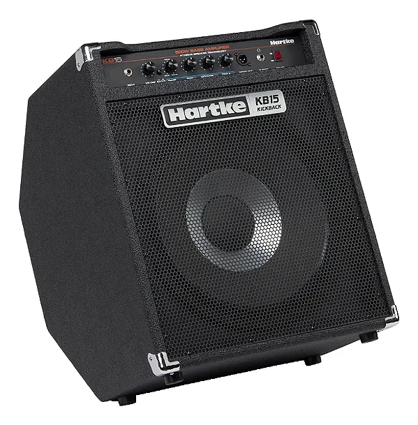 Cubo Contrabaixo Hartke Kickback KB15 500W 15 Pol. Preto HyDrive Leve