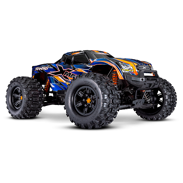 Carro Traxxas x maxx belted blx 8s tqi tsm orange