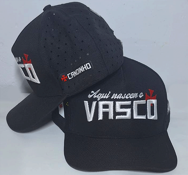 SUPER CAP - BONÉ CANDINHO - FURADO A LASER - VASCO | IDEOLOGIA (ESGOTADO)