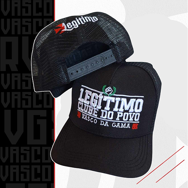 SUPER CAP - BONÉ LEGÍTIMO CLUBE DO POVO BORDADO - VASCO | LEGÍTIMO