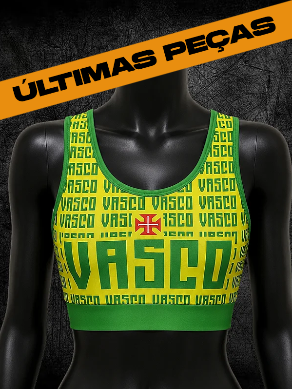 TOP VASCO VERDE E AMARELO - LEGÍTIMO ALMIRANTE