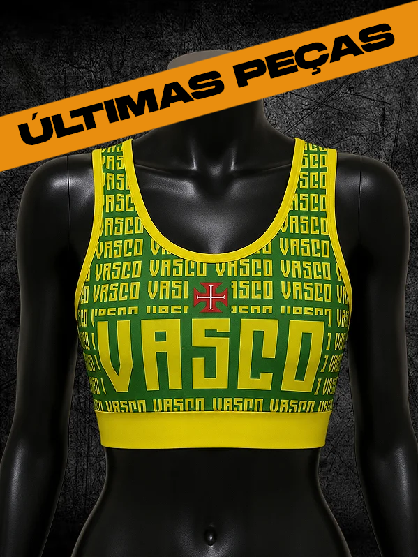 TOP VASCO AMARELO E VERDE - LEGÍTIMO ALMIRANTE