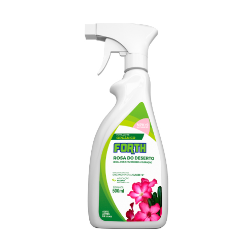 ROSA DESERTO PULVERIZADOR 500ML FORTH