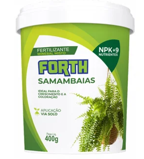 ADUBO PARA SAMAMBAIA 400G FORTH