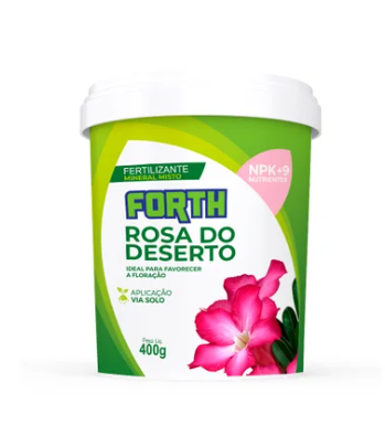 ADUBO PARA ROSA DO DESERTO 400G FORTH